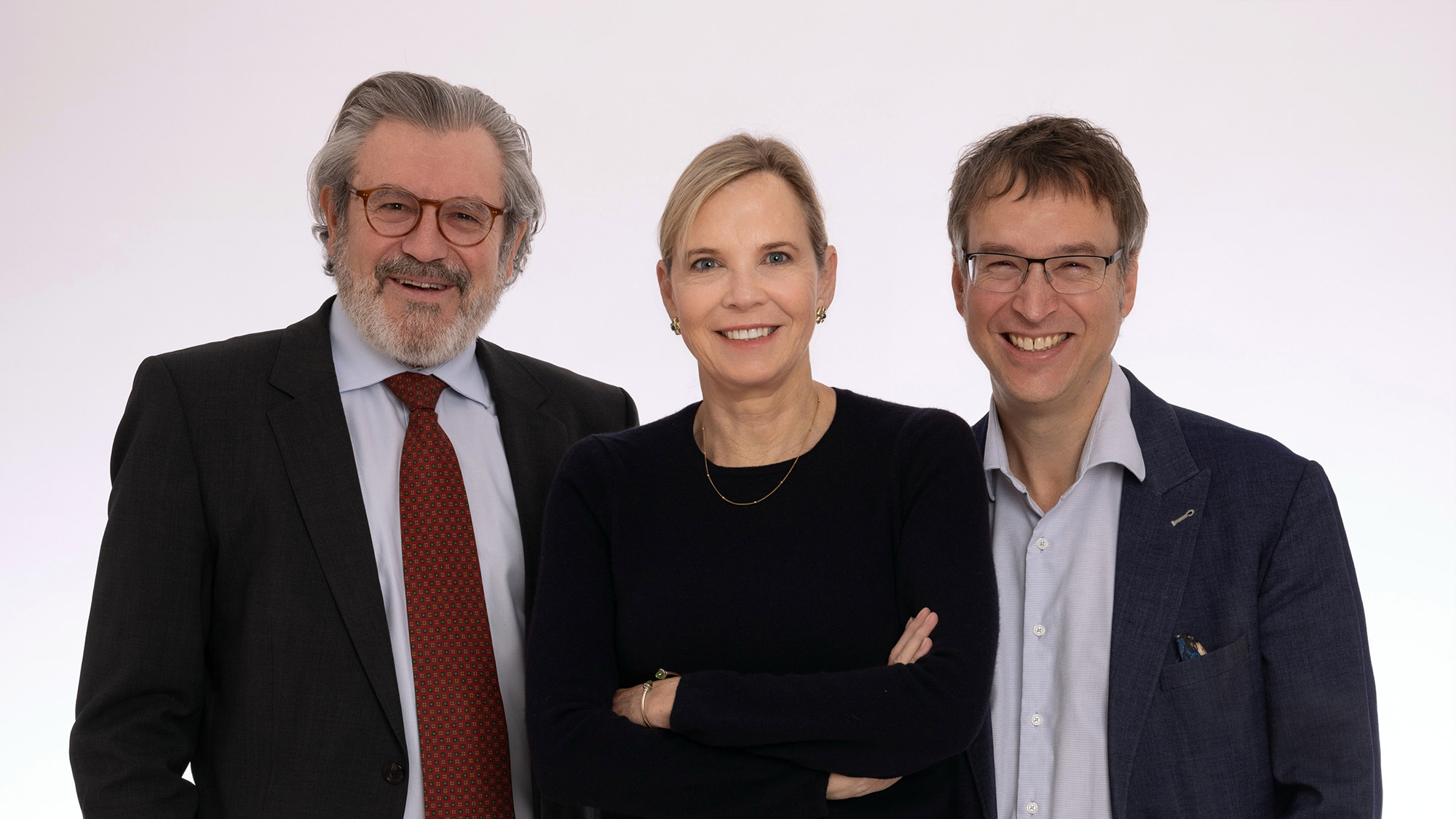 Die drei gewählten FDP Gemeinderäte Michael Ritz, Maria-Theresia von Seidlein und Michael Lehmann-Horn (v.l.n.r., Foto: FDP Grünwald Straßlach)