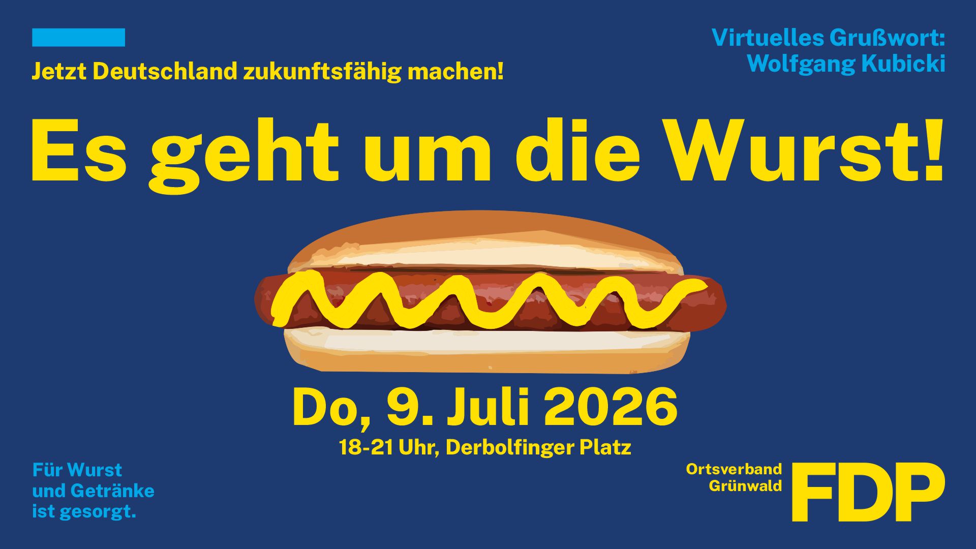 Es geht um die Wurst!