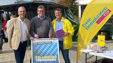 XXL-Landtag verhindern - Volksbegehren für ein schlankes &amp; effizientes Parlament